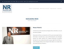 Tablet Screenshot of nogueirareis.com.br